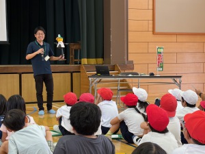 農業振興課による出前授業